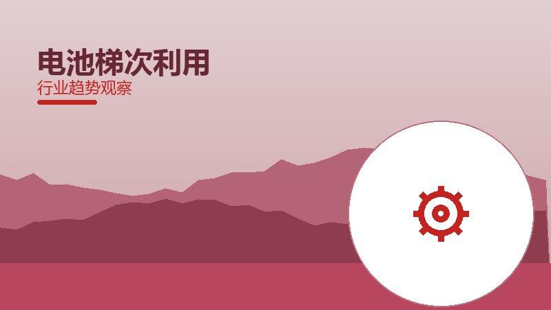 电池梯次利用决策框架，选型与权衡分析